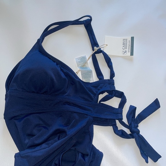 NWT CARVE Designs Bathing suit S/M - Picture 5 of 9